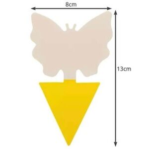 Butterfly Plant Marker fruit fly traps set NWT